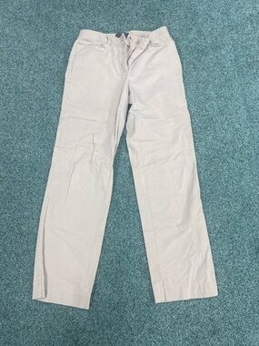 Women’s Classic Straight Fit Pants in Light Beige